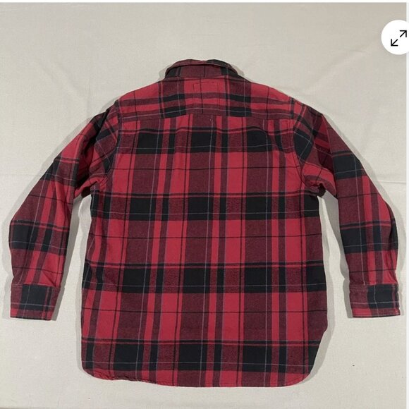 Dickies Men's 2XL Flannel Heavyweight Half Zip Shacket - Picture 2 of 2